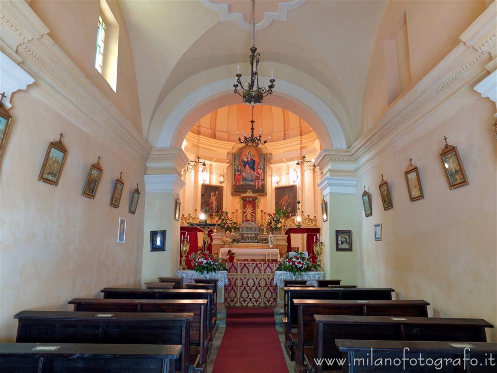 Rosazza (Biella, Italy) - Interior of the Oratory of San Defendente